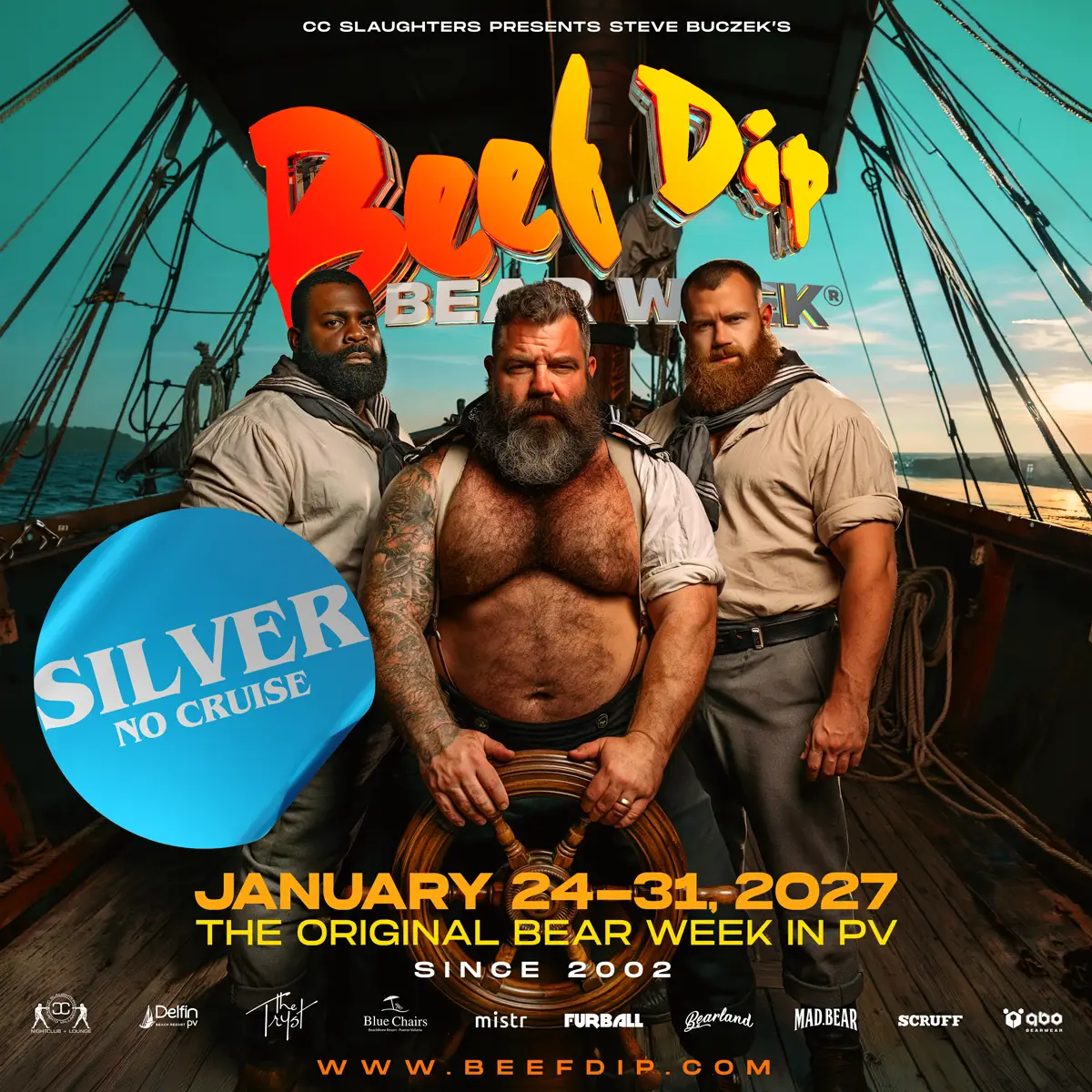 BeefDip Bear Week 2027 Silver (Early Bird)
